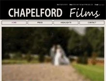 Tablet Screenshot of chapelfordfilms.co.uk